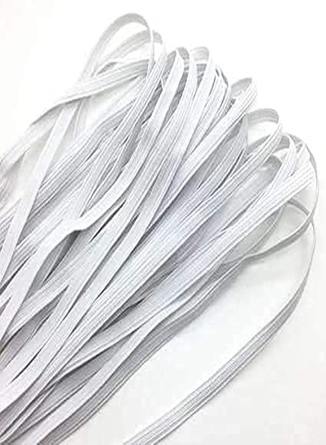 Hesch 9 Elastic for Tailoring, Elastic for Clothes, Elastic for Stitching Sizes 1/4, 1/2, & 3/4 Inches Combo Total 6 Mtr Pack - Image 2